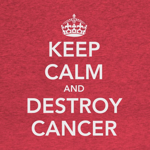 Keep Calm and Destroy Cancer by fotofixer72